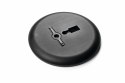 Durable 479923 Uchwyt na znak i stojak informacyjny A3 Aluminium, Plastik, Stal Srebrny
