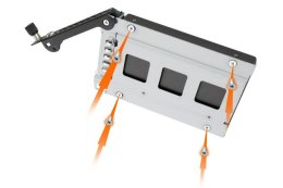 We-Ra. IcyDock z miejscem na 2 dyski: 2x6,3cm SATAI-III/SAS HDD&SSD w kolorze, 1x3,5