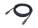 Wyposaż Aktywny kabel optyczny USB-C - M/M - 5.0m - PD 60W - 4K/60Hz - 10Gbps - Wideo+Dane+PD