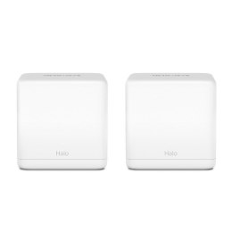 Zestaw Wi-Fi Mercusys Halo H30G (2-pack) Dual-band (2.4 GHz/5 GHz) Wi-Fi 5 (802.11ac) Biały Wewnętrzny