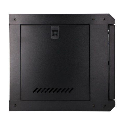 Extralink LITE 6U 530X400 WALL-MOUNTED RACKMOUNT CABINET BLACK Stojak wolnostojący/ścienny/podłogowy Czarny