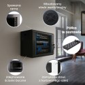 Extralink LITE 6U 530X400 WALL-MOUNTED RACKMOUNT CABINET BLACK Stojak wolnostojący/ścienny/podłogowy Czarny