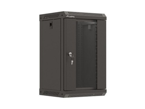 Lanberg WF11-3309-10B stojak 9U Szafa wisząca Czarny