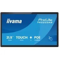 Iiyama TW2223AS-B3P signage display Interaktywny płaski panel 54,6 cm (21.5") Wi-Fi 450 cd/m2 Full HD Czarny Ekran dotykowy Proc