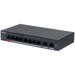 Dahua Technology DH-CS4010-8GT-110 przełącznik sieciowy Zarządzany L2 Gigabit Ethernet (10/100/1000) Obsługa PoE Czarny