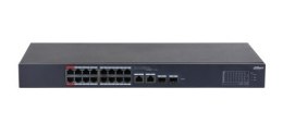 Dahua Technology DH-CS4218-16ET-135 przełącznik sieciowy Zarządzany L2 Gigabit Ethernet (10/100/1000) Obsługa PoE Czarny
