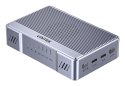 UNITEK Obudowa RAID 2xM.2 NVMe/SATA 20Gbps z klonowaniem offline Obudowa SSD Szary M.2