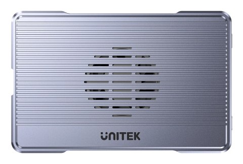 UNITEK Obudowa RAID 2xM.2 NVMe/SATA 20Gbps z klonowaniem offline Obudowa SSD Szary M.2