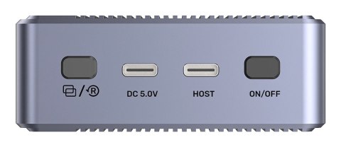 UNITEK Obudowa RAID 2xM.2 NVMe/SATA 20Gbps z klonowaniem offline Obudowa SSD Szary M.2