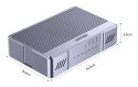 UNITEK Obudowa RAID 2xM.2 NVMe/SATA 20Gbps z klonowaniem offline Obudowa SSD Szary M.2