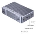 UNITEK Obudowa RAID 2xM.2 NVMe/SATA 20Gbps z klonowaniem offline Obudowa SSD Szary M.2