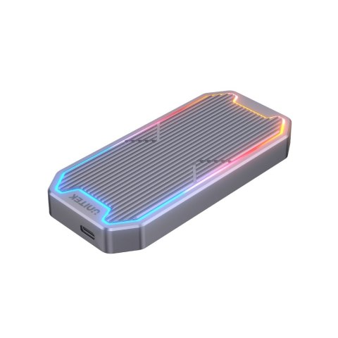 UNITEK SolidForce Spectrum Obudowa SSD Szary M.2