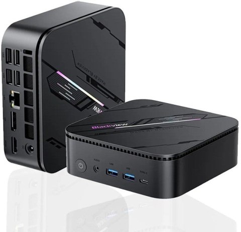 Mini PC Blackview MP100 Pro I5-12450H 16GB 512GB W11 PRO MP100Pro-16GB/512GB-BK/BV/V3 Czarny
