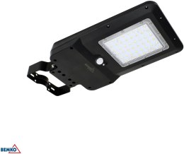 SOLARNA OPRAWA ULICZNA LED BEMKO SOLGER 20W 3000LM 3000/4000/6000K IP65 CZARNA CZ. PIR
