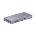 UNITEK D1117AGY01-EU stacja dokująca Przewodowy i Bezprzewodowy USB4 Szary