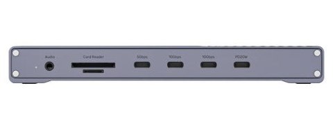 UNITEK D1117AGY01-EU stacja dokująca Przewodowy i Bezprzewodowy USB4 Szary