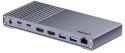 UNITEK D1117AGY01-EU stacja dokująca Przewodowy i Bezprzewodowy USB4 Szary