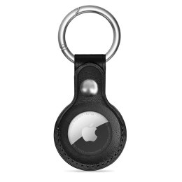 Etui brelok na lokalizator Apple AirTag 1 / 2 NaturalFit - czarny