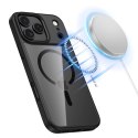 Etui case na iPhone 17 Pro Max MagMat MagSafe - przezroczysto-czarne