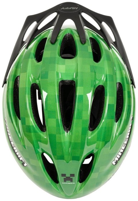 Kask rowerowy dziecięcy HUFFY Minecraft 01281HL 53-58 cm