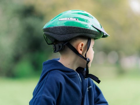 Kask rowerowy dziecięcy HUFFY Minecraft 01281HL 53-58 cm