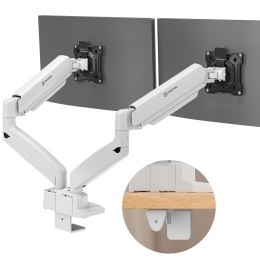 ONKRON G160 Uchwyt biurkowy do dwóch monitorów 13