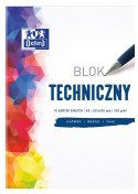 ND39_392284 BLOK TECHNICZNY A3/10K BIA 250G OXF A 10 OXFORD