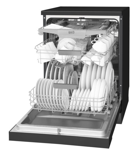 Zmywarka wolnostojąca 60 cm AMICA DFM66B8EOqBH | klasa B | 15 kpl | AirDry | AquaStop | szuflada na sztućce