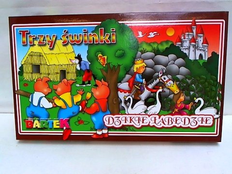 2 gry Trzy świnki/Dzikie łabędzie 54223 PRODUCENT