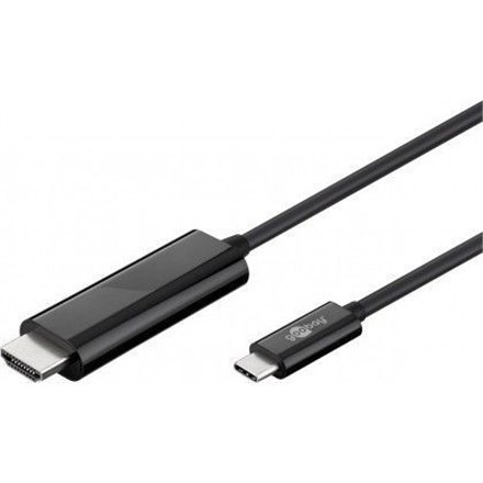 Goobay Goobay | Męski | 24-pinowy USB-C | Męski | 19-pinowy HDMI Typ A | 1,8 m