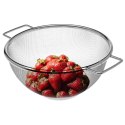 Cedzak Kuchenny Stalowy EXCELLENT HOUSEWARE 20 cm Miska na Makaron Warzywa