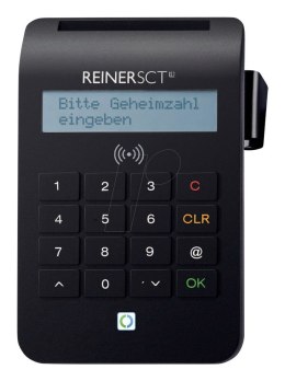 Reiner SCT 2718710-000 czytnik kart RFID USB Czarny
