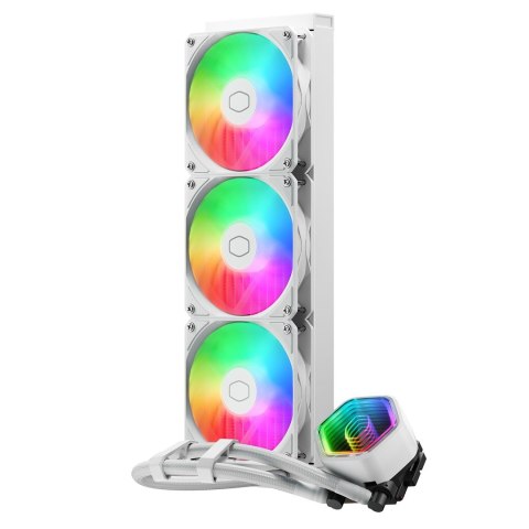 Cooler Master MasterLiquid 360 Core II White Procesor Zestaw do chłodzenia płynami 12 cm Biały 1 szt.