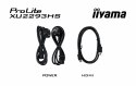 Iiyama ProLite XU2293HS-B6 monitor komputerowy 54,6 cm (21.5") 1920 x 1080 px Full HD LED Czarny