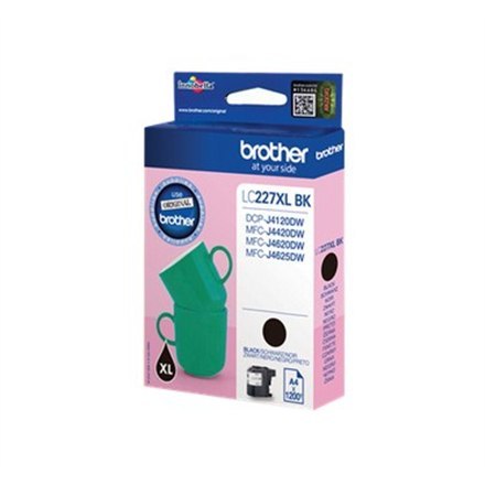 Brother Brat LC | 227XLBK | Czarny | Kartusz z tuszem | 1200 stron