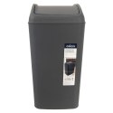 Kosz na Śmieci Odpady Kompostownik z Klapką Plastikowy Szary ORION 20 L