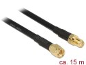 Antena Przedłużacz kablowy Delock CFD200 - 15 m - czarny