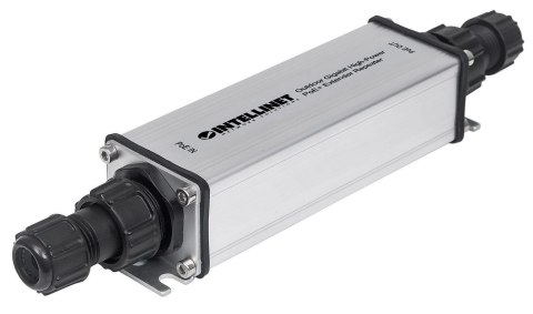 GIGABITOWY EXTENDER SYGNAŁU POE/POE+ 1-PORTOWY ZEWNĘTRZNY