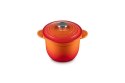 Garnek Le Creuset 41110180900460 COCOTTE 18 CM czerwony