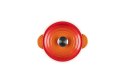Garnek Le Creuset 41110180900460 COCOTTE 18 CM czerwony