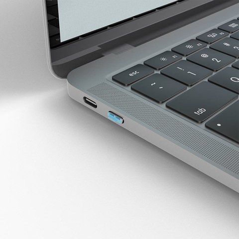 Lindy 40465 bloker portów Blokada portu + klucz USB Type-C Niebieski Kopolimer akrylonitrylo-butadieno-styrenowy (ABS) 1 szt.