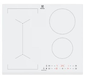 Płyta indukcyjna Electrolux LIV63431BW Slim-fit 60 cm | 4 pola | Bridge | PowerBoost | biały | bezramkowa