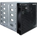 Inter-Tech 4U 40248 - Szafa serwerowa - Szary - ATX - micro ATX - Mini-ATX - Mini-ITX - SSI CEB - Stal - Alarm - Dysk twardy - S