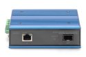 Przemysłowy mediakonwerter 1000Base-TX - 1000Base-FX SFP (bez modułu) DIN rozszerzony zakres temp.