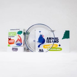 ANIMAL ISLAND Indyk w filecie 12x85g+talerzyk