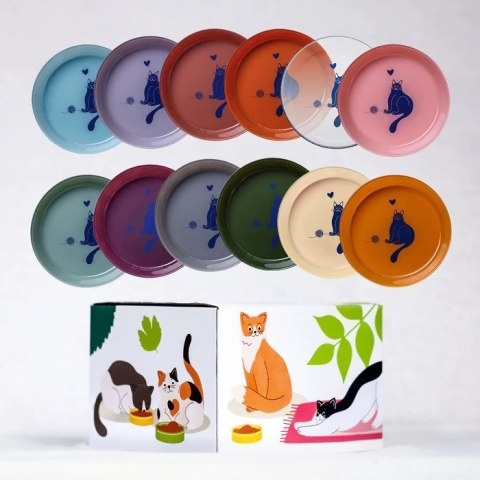ANIMAL ISLAND Indyk w filecie 12x85g+talerzyk