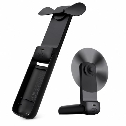 Aecooly Pocket 01 Składany wentylator ręczny, czarny