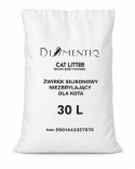 DIAMENTIQ żwirek baby powder silikonowy, niezbrylający dla kota 30l