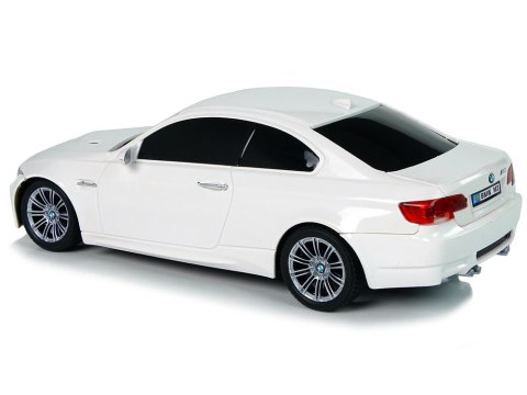ND24_9723 Auto Zdalnie Sterowane BMW M3 Białe 2,4 G Pilot Kierownica 1:18 Dźwięk Światła 5904204756594 NASZEDZIECI