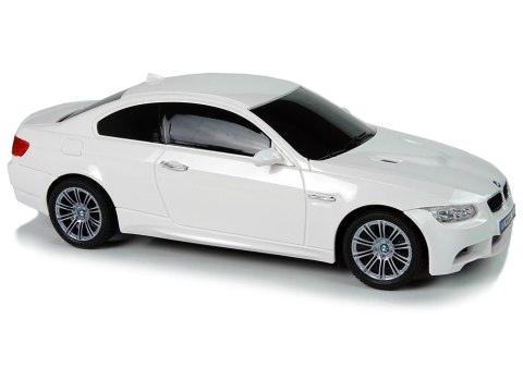 ND24_9723 Auto Zdalnie Sterowane BMW M3 Białe 2,4 G Pilot Kierownica 1:18 Dźwięk Światła 5904204756594 NASZEDZIECI